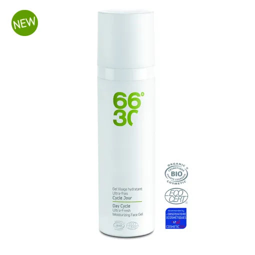 66 Gel visage hydratant ultra-frais pour cycle de 30 jours (75 ml)
